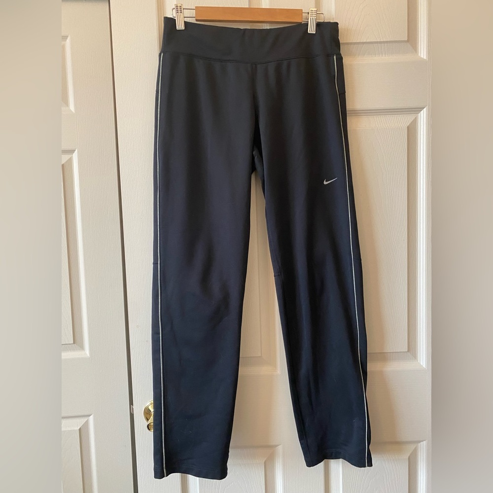 Black Nike Dry Fit Fleece-lined Pants Size: S